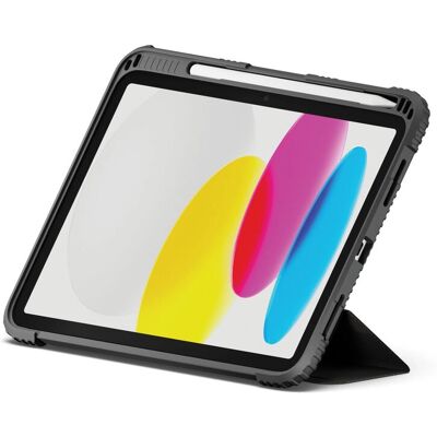 Cygnett - Workmate - iPad 10.9in - Black - Étui folio - Publicité Cygnett - Workmate - iPad 10.9in - Black - Étui folio - Publicité