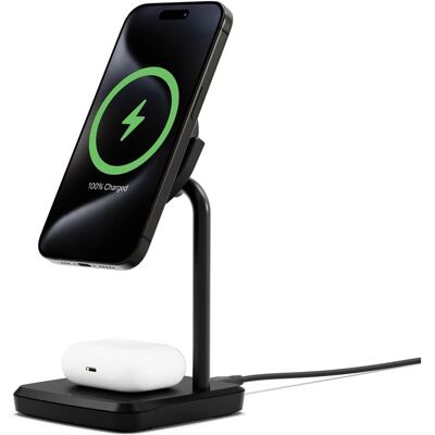Cygnett 2-in-1 Induktions-Kabelloser Ladegerät - Drahtlose Ladestation Cygnett 2-in-1 Induktions-Kabelloser Ladegerät - Drahtlose Ladestation