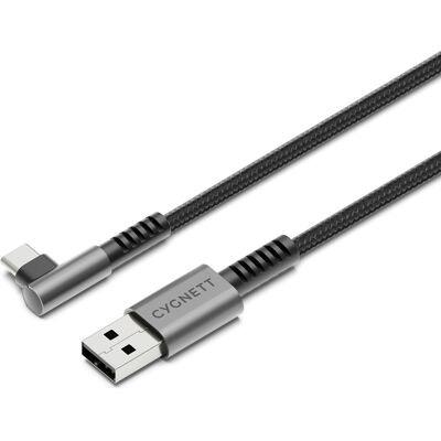 Cygnett CY5106PCUSA USB-Kabel - 1 m, USB C auf USB A, Schwarz Cygnett CY5106PCUSA USB-Kabel - 1 m, USB C auf USB A, Schwarz