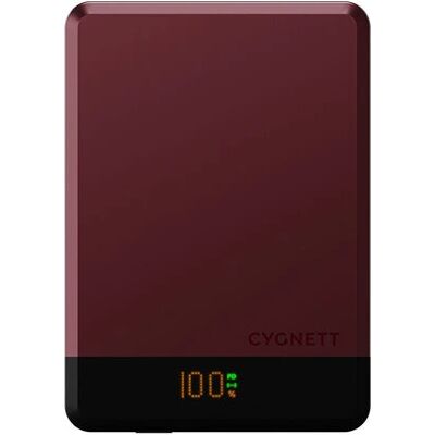 Cygnett - MagSlim 5000 mAh - Cherry - Powerbank Cygnett - MagSlim 5000 mAh - Cherry - Powerbank