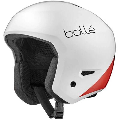 Bollé Medalist Youth Helm - Weiß Schwarz Rot - Skihut Bollé Medalist Youth Helm - Weiß Schwarz Rot - Skihut