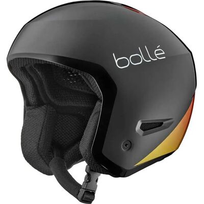 Casco de esquí Bolle Medalist Youth - certificado por FIS, negro fuego brillante Casco de esquí Bolle Medalist Youth - certificado por FIS, negro fuego brillante