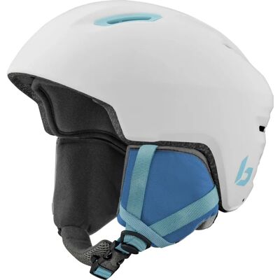 Bollé Atmos Youth Skihelm - Wit Blauw Mat - Veiligheid & Comfort Bollé Atmos Youth Skihelm - Wit Blauw Mat - Veiligheid & Comfort