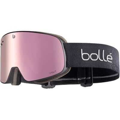 Bollé Nevada Schwarz Matt/Volt Pink Skibrille - Skibrille Bollé Nevada Schwarz Matt/Volt Pink Skibrille - Skibrille