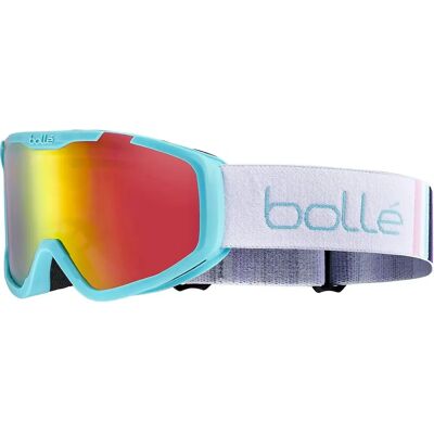 Bolle Rocket Plus Skibrille - Blau Rose Gold - Mitt Passform - Skibrille Bolle Rocket Plus Skibrille - Blau Rose Gold - Mitt Passform - Skibrille