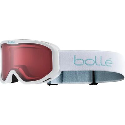 Maschera da sci Bollé Inuk Bianca Opaca con Lenti Vermillon Cat 2 - Maschera da Sci Maschera da sci Bollé Inuk Bianca Opaca con Lenti Vermillon Cat 2 - Maschera da Sci