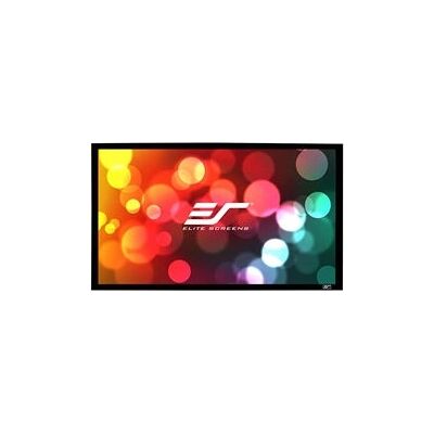 Elite Screens - ER120DHD3 - Projection Screen - Publicité Elite Screens - ER120DHD3 - Projection Screen - Publicité