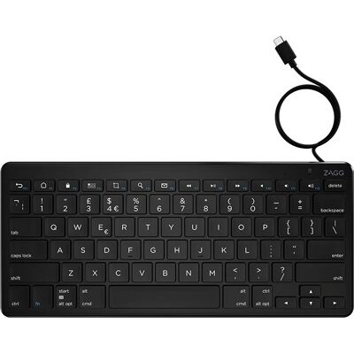 ZAGG - 103202222 - AZERTY - Noir - Clavier avec souris - Publicité ZAGG - 103202222 - AZERTY - Noir - Clavier avec souris - Publicité