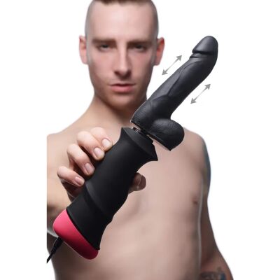 XR Brands Mega Pounder Dildo Portatif - Poussée XR Brands Mega Pounder Dildo Portatif - Poussée