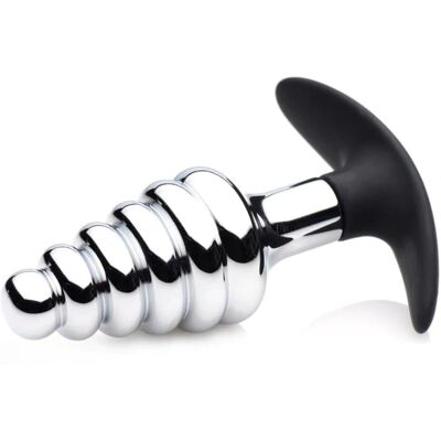XR Brands Dark Hive Fémes Anál Dugó - Anal Csap - Fém - Szilikon XR Brands Dark Hive Fémes Anál Dugó - Anal Csap - Fém - Szilikon