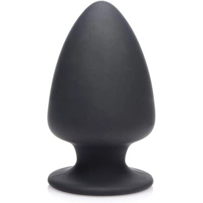 XR Brands Squeeze-It Kicsi Anális Dugó - Fekete XR Brands Squeeze-It Kicsi Anális Dugó - Fekete
