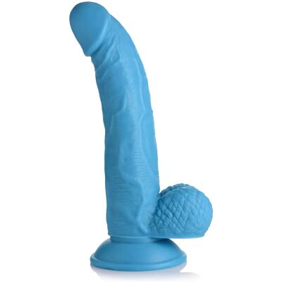 XR Brands - Pop Peckers POP 7.5' Dildo con Palle - Blu XR Brands - Pop Peckers POP 7.5' Dildo con Palle - Blu