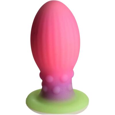 Creature Cocks Xeno Egg - Gros Plug Anal Alien Luminescent dans le Noir Creature Cocks Xeno Egg - Gros Plug Anal Alien Luminescent dans le Noir