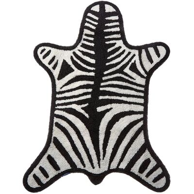 Tappeto bagno Zebra di Jonathan Adler - Nero Tappeto bagno Zebra di Jonathan Adler - Nero