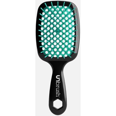 Unbrush AC0013 Black, Green Teal Hairbrush - Hairbrush Unbrush AC0013 Black, Green Teal Hairbrush - Hairbrush