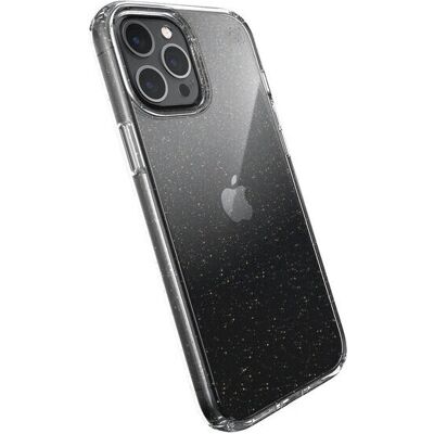Coque transparente Speck Presidio Perfect-Clear pour iPhone 12 Pro Max - Protection contre chutes - Publicité Coque transparente Speck Presidio Perfect-Clear pour iPhone 12 Pro Max - Protection contre chutes - Publicité