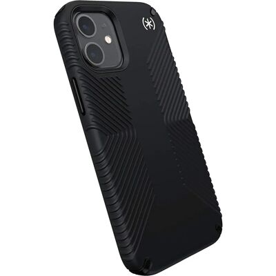 Speck Presidio2 Grip Telefoonhoesje - Zwart & Wit Speck Presidio2 Grip Telefoonhoesje - Zwart & Wit