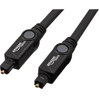 AmazonBasics HL-003143 3m Optisch Digitaal Audiokabel - Zwart AmazonBasics HL-003143 3m Optisch Digitaal Audiokabel - Zwart