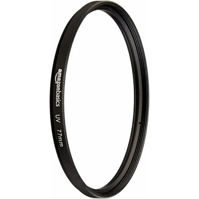 AmazonBasics 77 mm UV Camera Lens Filter - Outdoor Protection AmazonBasics 77 mm UV Camera Lens Filter - Outdoor Protection