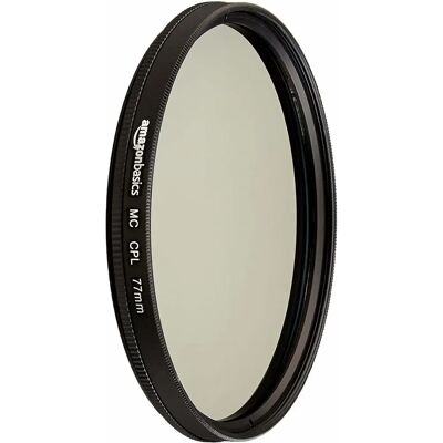 AmazonBasics CF02-NMC16-77 Camera Lens Filter - Circular Polarising 77 mm AmazonBasics CF02-NMC16-77 Camera Lens Filter - Circular Polarising 77 mm