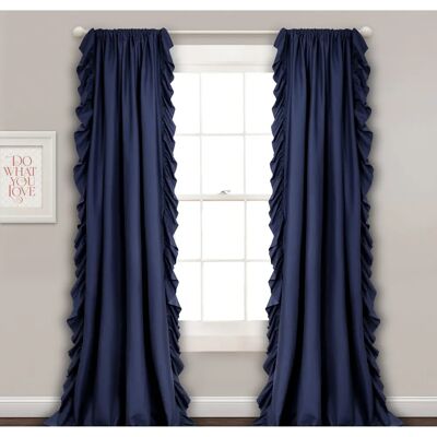 Lush Decor Reyna Ensemble de Rideaux Marine - Ensemble de Rideaux Lush Decor Reyna Ensemble de Rideaux Marine - Ensemble de Rideaux