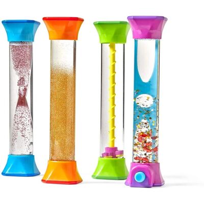 Learning Resources Sensory Fidget Tubes - Sensory, Set of 4 Learning Resources Sensory Fidget Tubes - Sensory, Set of 4
