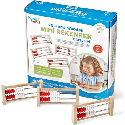 Learning Resources Mini 20 Perlen Holz-Rechenrahmen Klassensatz - Lehrspielzeug Learning Resources Mini 20 Perlen Holz-Rechenrahmen Klassensatz - Lehrspielzeug