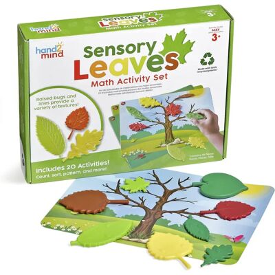 Ensemble d'activités sensorielles Learning Resources Feuilles - Jeu de motifs - Puzzle de formes Ensemble d'activités sensorielles Learning Resources Feuilles - Jeu de motifs - Puzzle de formes