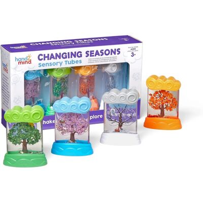 Learning Resources Tubes Sensoriels Saisons - Fidget pour Enfants - Météo Learning Resources Tubes Sensoriels Saisons - Fidget pour Enfants - Météo