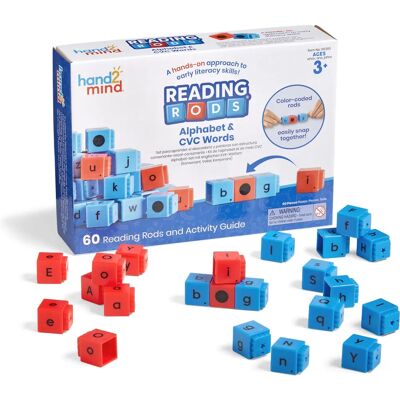 Learning Resources 95393 Jouet Éducatif - Barres de Lecture Alphabet et Mots CVC Learning Resources 95393 Jouet Éducatif - Barres de Lecture Alphabet et Mots CVC