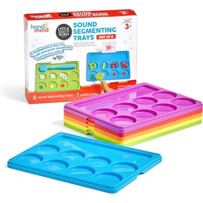 Learning Resources Little Minds at Work Sound Segmenting Trays - Jouet éducatif Learning Resources Little Minds at Work Sound Segmenting Trays - Jouet éducatif