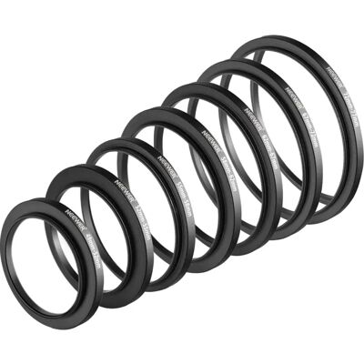 Anéis de Passo Neewer 49-52mm - Conjunto de Adaptadores de Filtro Anéis de Passo Neewer 49-52mm - Conjunto de Adaptadores de Filtro