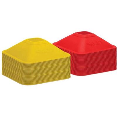 Mini stożki SKLZ - 50 sztuk, Żółty i Czerwony, 5 cm - Konusy treningowe Mini stożki SKLZ - 50 sztuk, Żółty i Czerwony, 5 cm - Konusy treningowe