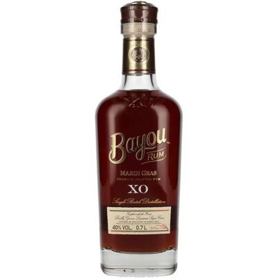 Bayou XO Mardi Gras Rum 40% 0,70 l Bayou XO Mardi Gras Rum 40% 0,70 l