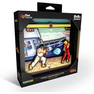 Level Up Labs Pixel Frames Street Fighter Bateau - Cadres Pixel Level Up Labs Pixel Frames Street Fighter Bateau - Cadres Pixel