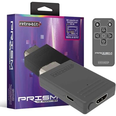 Retro-Bit Prism HD - Adapteri Gamecube - HDMI 480p - Video Adapter Retro-Bit Prism HD - Adapteri Gamecube - HDMI 480p - Video Adapter