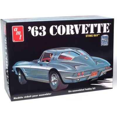 AMT 861 Chevrolet Corvette 1:25 Modellset AMT 861 Chevrolet Corvette 1:25 Modellset