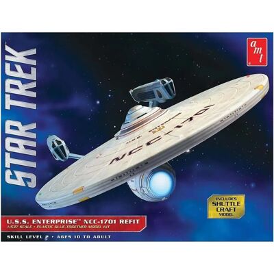 AMT Star Trek USS Enterprise Refit Model Kit - 1:537 - Difficulty 2 AMT Star Trek USS Enterprise Refit Model Kit - 1:537 - Difficulty 2