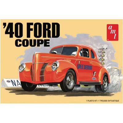 AMT 1/25 1940 Ford Coupé 2T - Modelbouwpakket AMT 1/25 1940 Ford Coupé 2T - Modelbouwpakket