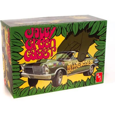 AMT Ford Galaxy Jolly Gasser Modelbouwset - Groen - 1:25 Schaal AMT Ford Galaxy Jolly Gasser Modelbouwset - Groen - 1:25 Schaal