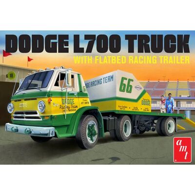 JP Create mege AMT 1966 Dodge L700 Rennanhänger Plastikmodell - Lastwagen/Flachbett JP Create mege AMT 1966 Dodge L700 Rennanhänger Plastikmodell - Lastwagen/Flachbett