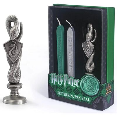 Noble Collection Harry Potter Slytherin Wachsstempel 10cm - Offizielles Harry Potter Merchandise - Versiegelt Dokumente Noble Collection Harry Potter Slytherin Wachsstempel 10cm - Offizielles Harry Potter Merchandise - Versiegelt Dokumente