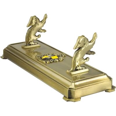 Noble Collection Hufflepuff Wand Stand - 20cm - Gold - Harry Potter Accessories Noble Collection Hufflepuff Wand Stand - 20cm - Gold - Harry Potter Accessories