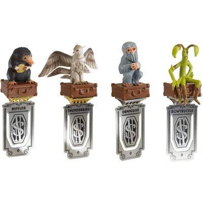 Segnalibri Creature Fantastic - Noble Collection, Set di 4 Segnalibri Creature Fantastic - Noble Collection, Set di 4