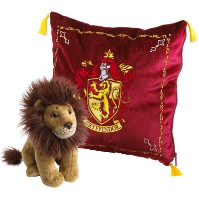 Almohada de peluche Gryffindor de Harry Potter - Noble Collection - NOB7042 Almohada de peluche Gryffindor de Harry Potter - Noble Collection - NOB7042