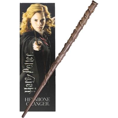 Noble Collection Baguette et Marque-Page PVC Hermione Granger - Collection Noble Collection Baguette et Marque-Page PVC Hermione Granger - Collection
