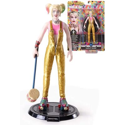 Noble Collection Harley Quinn Bendyfigs - Flexibler Aktionsfigur - 19cm - DC Noble Collection Harley Quinn Bendyfigs - Flexibler Aktionsfigur - 19cm - DC