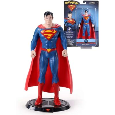 Figura flessibile Superman - Noble Collection - 7,5 pollici - DC Comics Figura flessibile Superman - Noble Collection - 7,5 pollici - DC Comics
