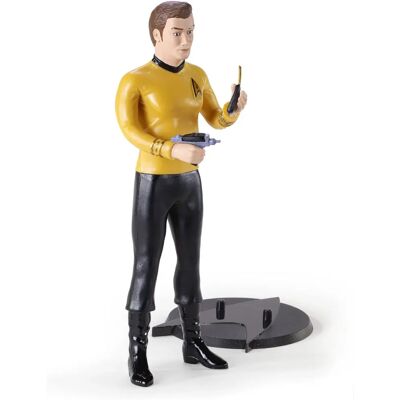 Noble Collection Star Trek Kirk 19cm Hajlítható figura - Mini-figurát Noble Collection Star Trek Kirk 19cm Hajlítható figura - Mini-figurát