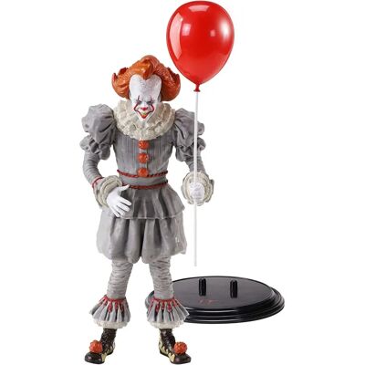 Noble Collection Pennywise Flexible Figur - 19 cm Horror-Serie Noble Collection Pennywise Flexible Figur - 19 cm Horror-Serie